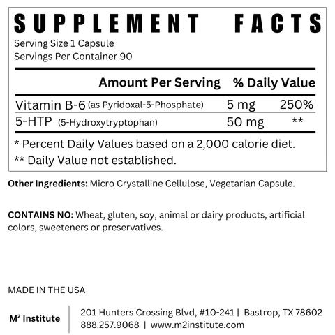 *M² 5-HTP 50mg