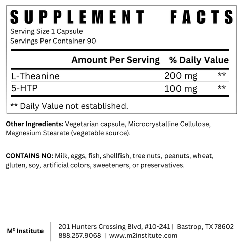 *M² 5-HTP + THEANINE