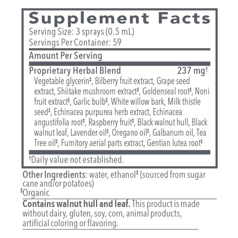 Biocidin Botanicals Throat Spray