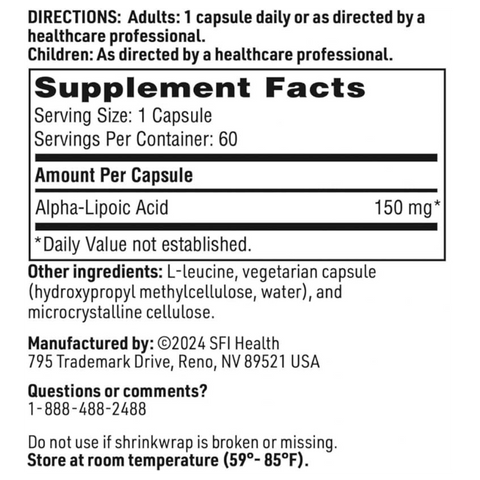 SFI Alpha Lipoic Acid