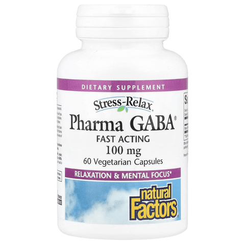 Natural Factors PharmaGABA Capsules