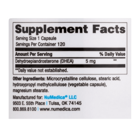 NuMedica DHEA 5mg